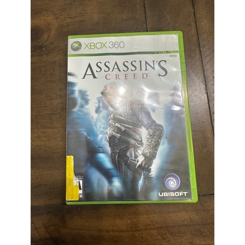 Assassins‎ Creed Xbox 360 Ubisoft Action Adventure Game with Manual
